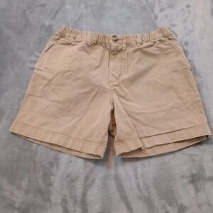 Chubbies‎ Shorts Men's Khaki Beige Size Small Chino Elastic Waist Stretch Preppy